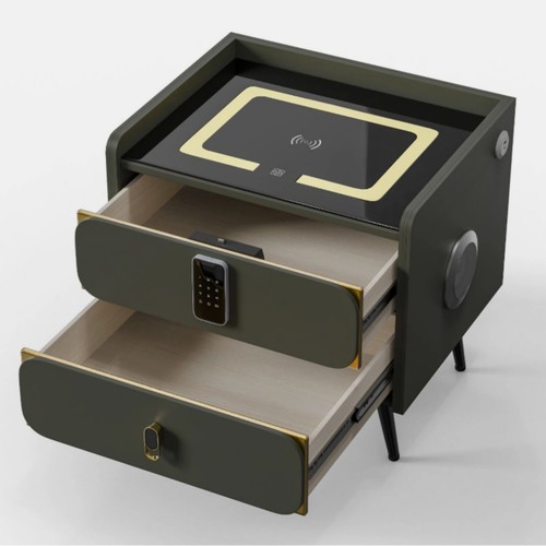 Tall smart nightstand - tall, with